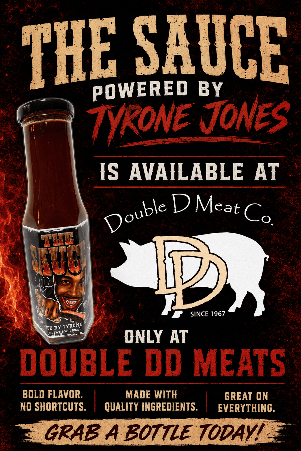 Double DD Meats flyer
