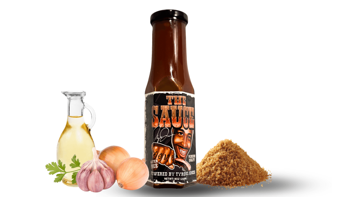 The Sauce - bottle with fresh ingredients